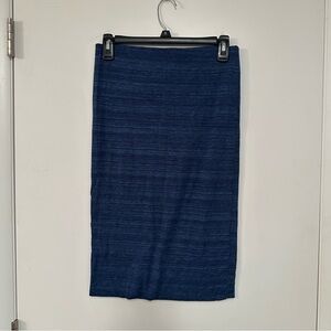 LOFT Navy Pencil Skirt